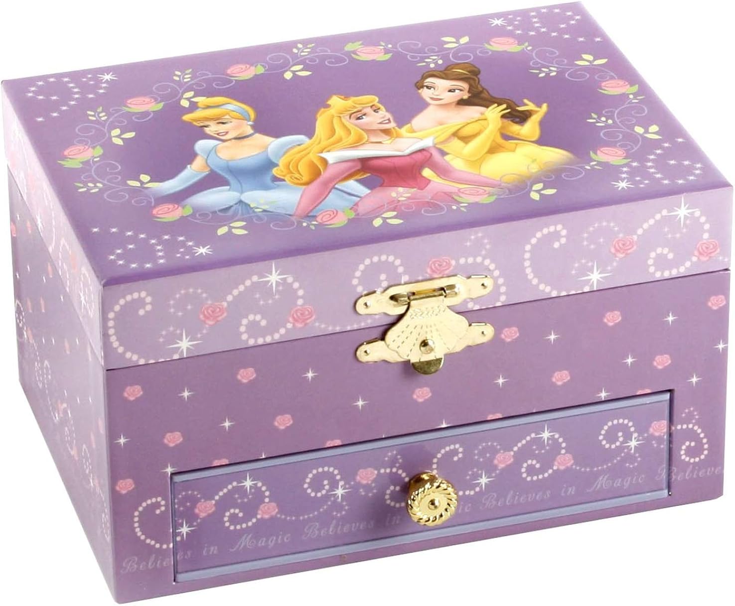 Disney Princess Oblong Jewellery Box Amazon.co.uk Jewellery