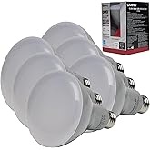 Satco 9.5 Watt BR30 LED Reflector Light Bulbs - 65W Equivalent - 2700K Warm White - 105 deg. Beam Angle - E26 Medium Base - D