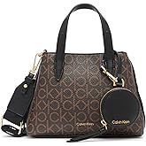 Calvin Klein womens Millie 2 in 1 Triple Compartment Mini Satchel Crossbody