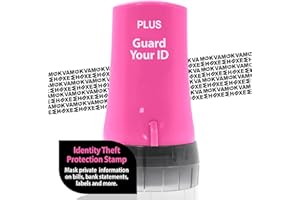 GYID Identity Theft Prevention and Personal Privacy Protection Advanced Roller by Guard Your ID, Pink, Standard