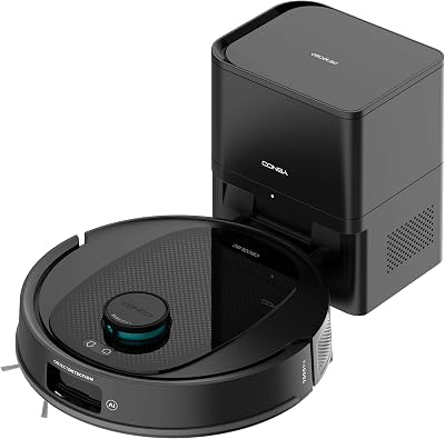 Robot Aspirateur et Laveur de Sols avec Base d'Auto-vidage et IA Conga Y80 X-Treme. Navigation Laser et Intelligence Artificielle, 13000Pa, Base de 2,5L, Autonomie jusqu'à 220m²,App 3.0