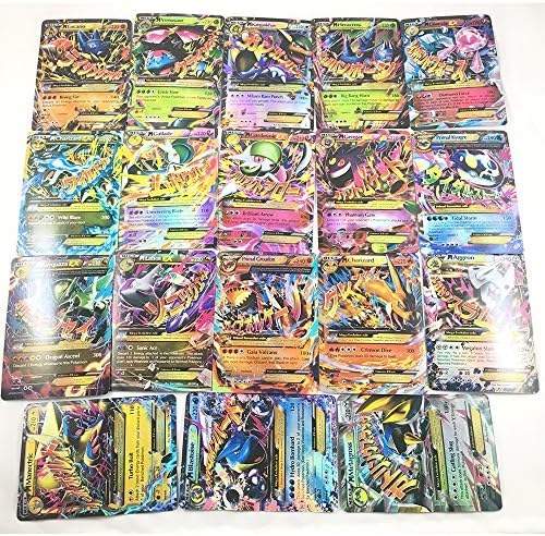 Pokemon Trading Mega Ex Cards - 18pcs/box All Mega Cards by TobiNCraft