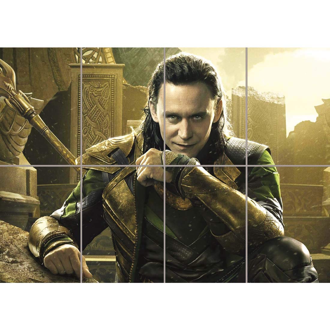 TOM HIDDLESTON THOR LOKI MOVIE FILM GIANT ART PRINT HOME DECOR POSTER OZ2917