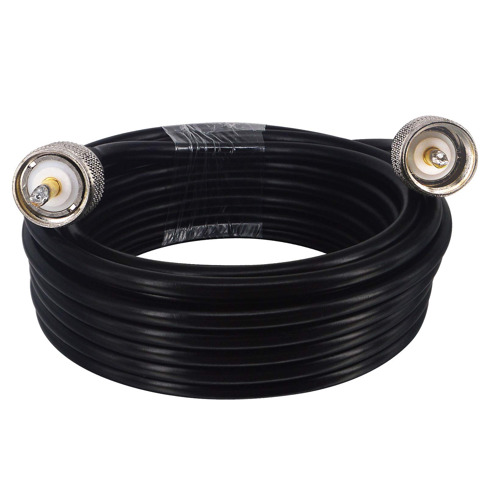 YILIANDUO CB Radio Extension Cable 5M PL-259 UHF Male to UHF Male SO-239 RG58 Cable 16.4ft Low Loss Digital Coax UHF Jumper for HAM & CB Radio Antenna Analyzer Dummy Load SWR Meter