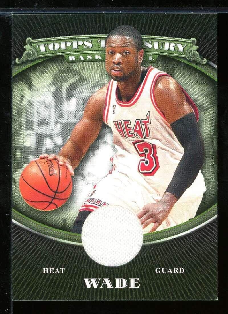 Amazon Dwyane Wade Card 2008 09 Topps Treasury Relics DW