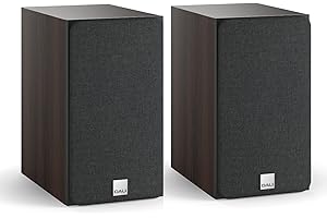 DALI Oberon 3 Bookshelf Speakers - Dark Walnut (Pair)