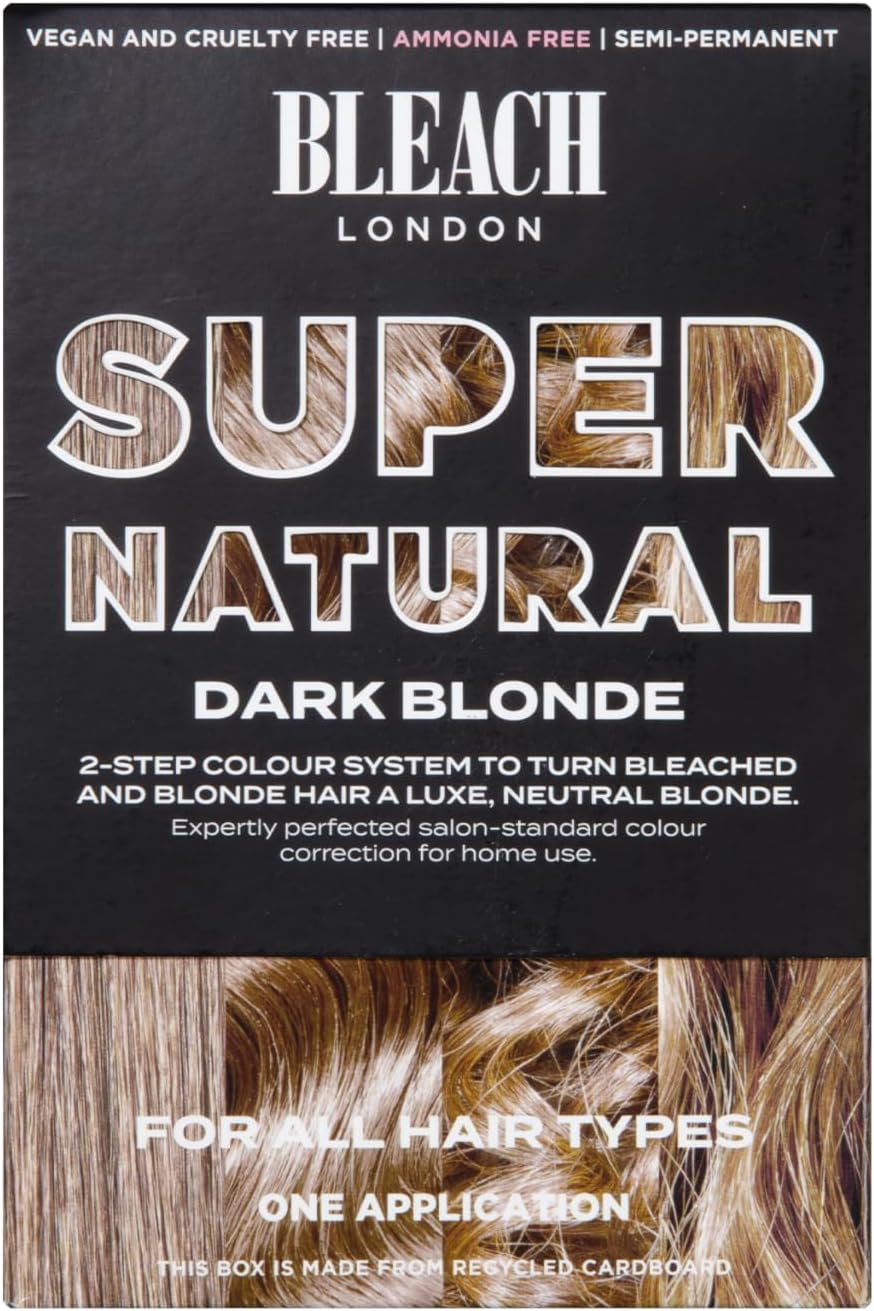 Bleach London Dark Blonde Super Natural Kit - Semi-Permanent Colour Correction