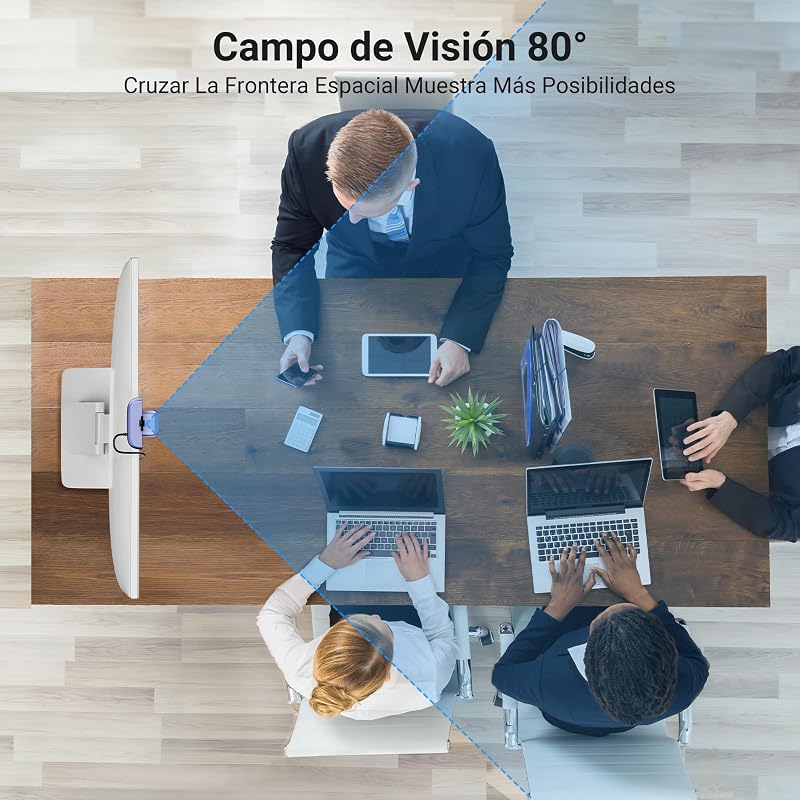 Webcam 2K 30FPS Full HD Cámara USB A PC Dos Micro Autofocus