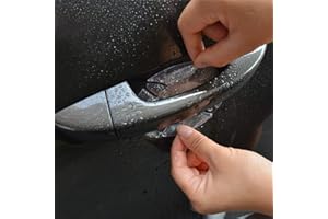 ZZXSWC 12Pcs Invisible Car Door Handle Scratches Protective Shields Protector Films Clear Paint Scratch Protection Film