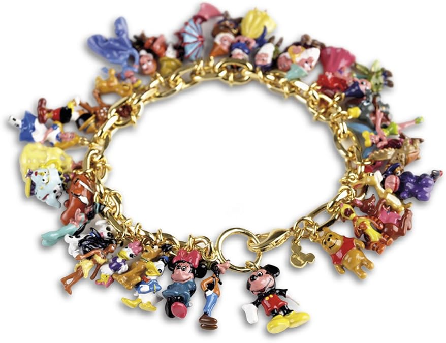Disney Winnie The Pooh & Friends Charm Bracelet by The Bradford