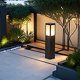 AILICIN Outdoor Path Light, Post Lights,LED Bollard Lamp for Walkway, Garden, Yard (24 inches)