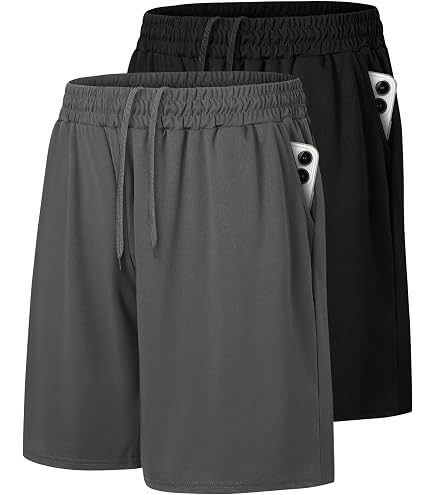 adidas Program Woven 9 Inch Pocket Mens Training Shorts XL Black