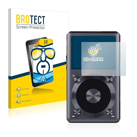 BROTECT Schutzfolie für FiiO X3 II [2er Pack] - klarer Displayschutz