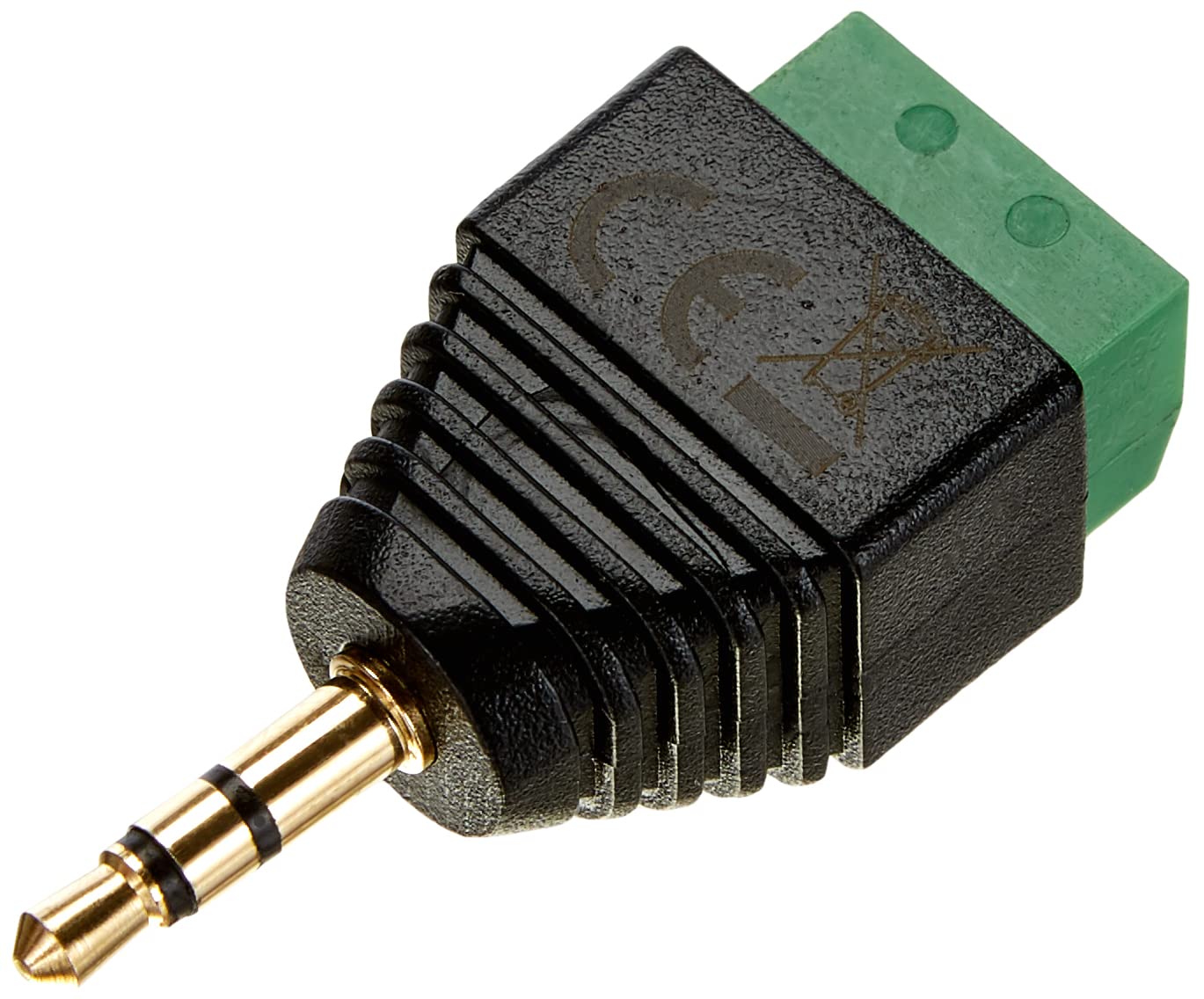 Delock Adaptor terminal block to jack 3.5 mm plug 3 pin.