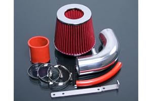INTAKE KAI INTAKEKAI Performance Air Intake (Compatible with 2000-2006 Mini Cooper S 1.6 1.6L Supercharged R53 w/Manual Transmission MODELS) (RED)