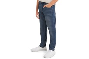 Lee Boys 5 Pocket Straight Fit Stretch Waist Denim JeansJeans