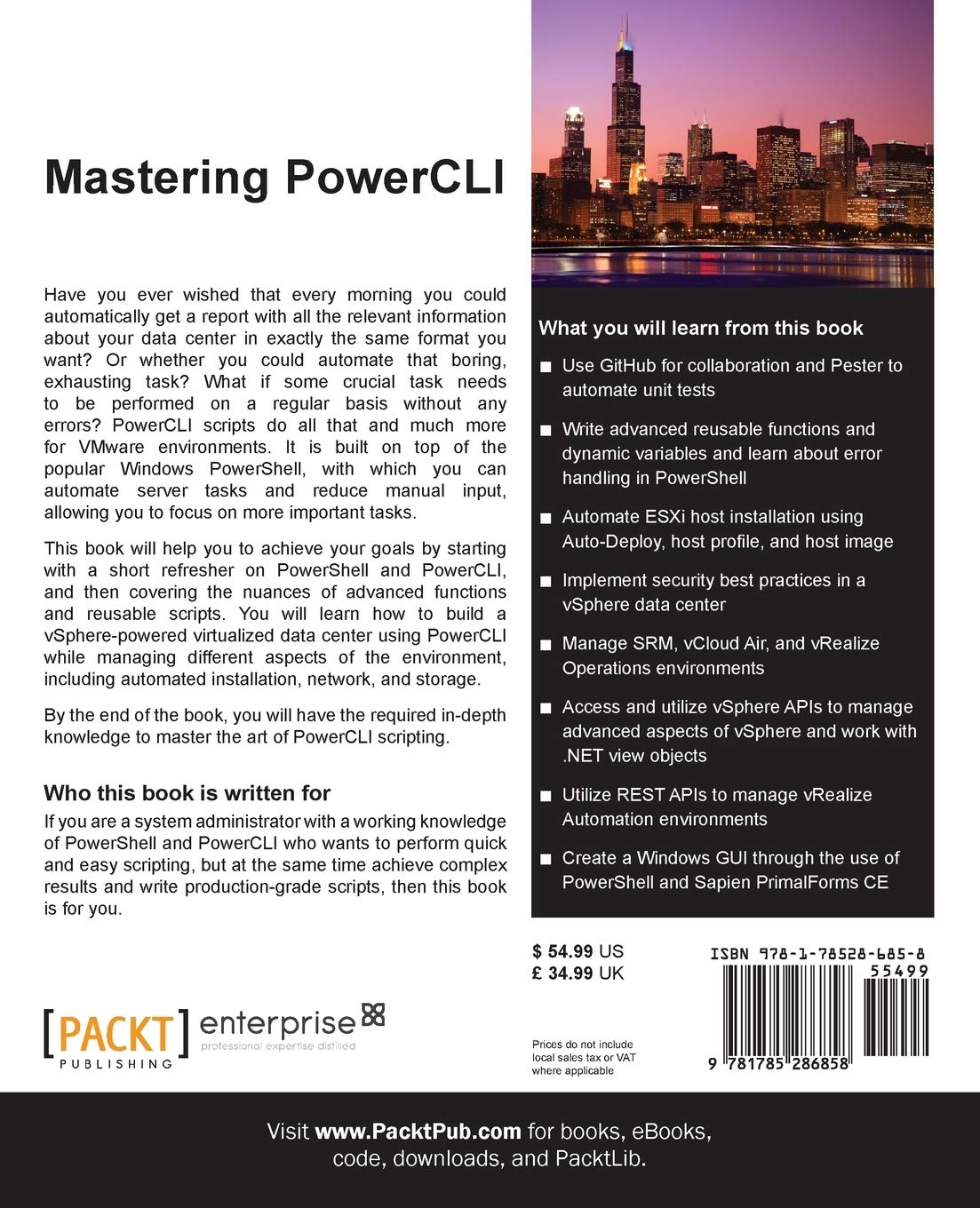 Buy Mastering Powercli Book Online At Low Prices In India