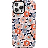 Casely iPhone 13 Pro Max Case | Field of Flowers | Pastel Floral | Bold Protective Design | Compatible with MagSafe