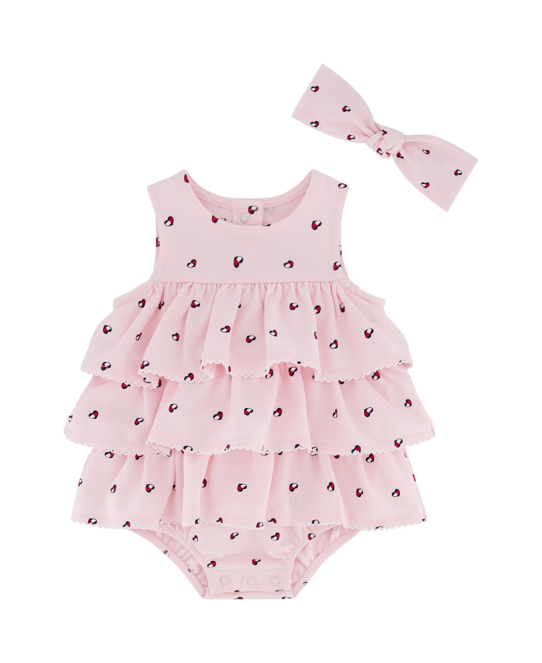 Tommy Hilfiger Sunsuit with Headband