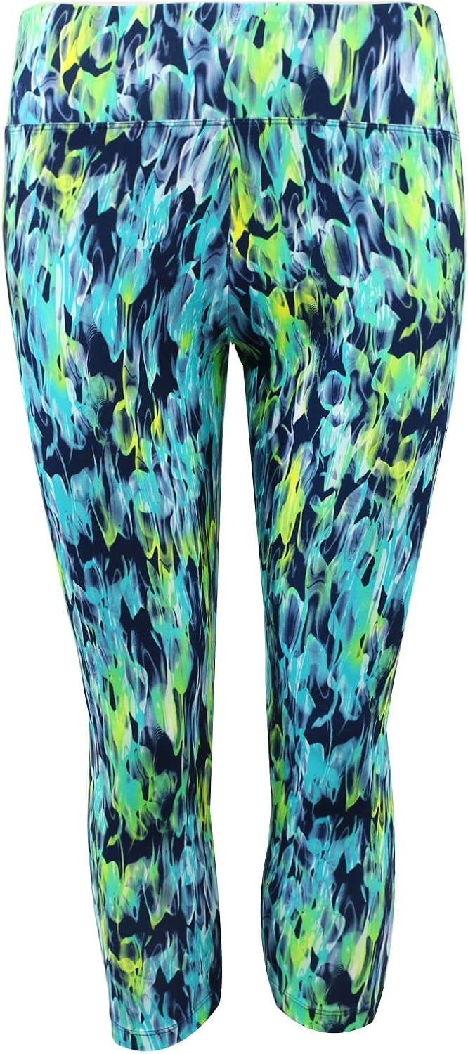 Marika Multicolor Leggings Basic Capri at Amazon Womenâs Clothing store