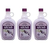 Village Nat. Bath Milk Bath Ultra-Moist Lavendr/Chamo 28 Ounce (828ml) (3 Pack)