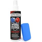 Lifestyle Basics Table Tennis Paddle Cleaner 8 oz | Rubber &amp; Wood Care, Improves Spin &amp; Accuracy