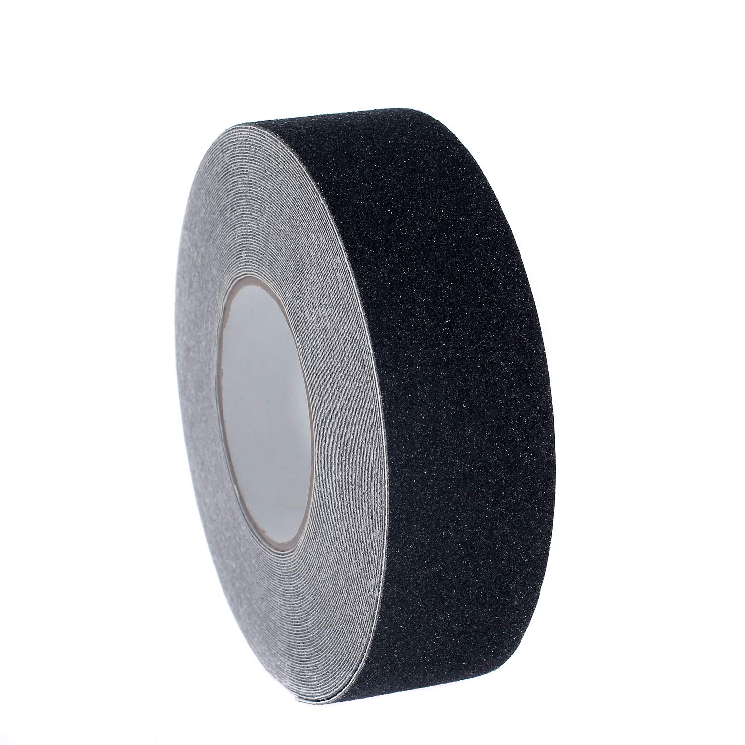 TUKA 20m x 5cm Anti-slip Adhesive Tape, Non Slip Tape Improving Grip, Strong Adhesive Non Skid Safety Sticker for Indoor and Outdoor, for Work Safety, Home Safety. 65.6 ft x 2 inch, TKD5035 Black