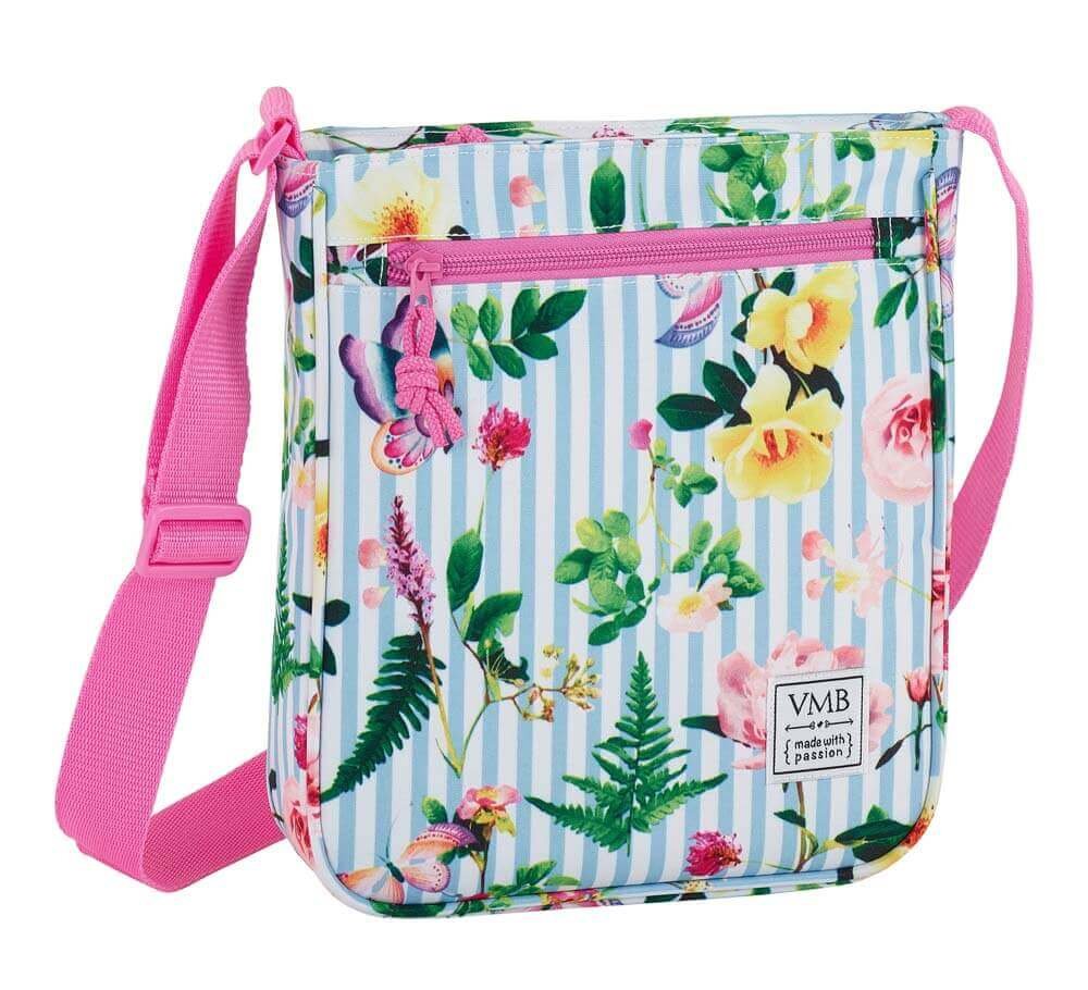 Vicky Martin Berrocal "Garden" Official Shoulder Bag with Outer Pocket