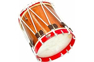 DEURA CIVIL WAR DRUM COLONIAL MARCHING REVOLUTIONARY MEDIEVAL Renaissance 14" x 17" INCH SNARE RED RIM