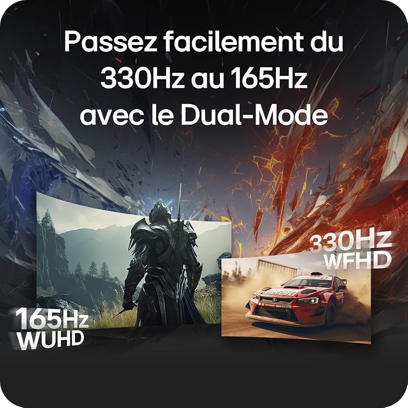 Ultragear | Écran Gaming OLED 45" 5K2K | Dual Mode 165Hz330Hz 0,03ms
