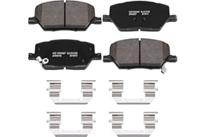 HECHENQICHE Front Ceramic Brake Pads for Jeep 2017-2022 Compass, 2015-2022 Renegade, for Fiat 2016-2021 500X