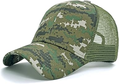 plain camo hats