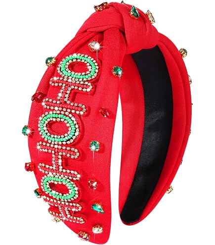 Amazon.com : HZEYN Christmas Headband Gift Wrap Padded  display picture 2