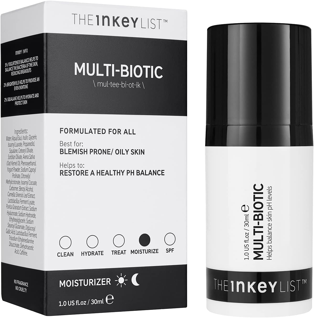 the inkey list multibiotic moisturizer
