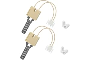 Dreyoo 2 Pack 62-22868-93 Furnace Ignitor, Furnace Hot Surface Ignitor Igniter Direct Compatible with Rheem Ruud WEATHERKING OEM Part 62-22868-93