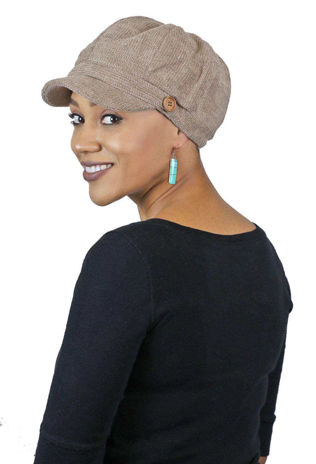 Newsboy Cap for Women Cancer Headwear 
