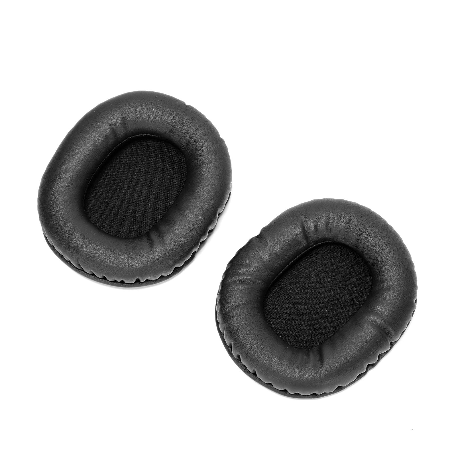 1 Pair Leather Sponge Black Ear Cushions Replacement Compatible with Sony MDR 7506,MDR V6/V7,MDR CD900S Earphones Ear Pads
