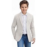 Boys Blazer Lightweight Sport Coat Formal Wedding Kids Jacket for Boy Summer Casual Jacket