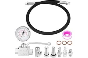 IPR Air Test Tool Compatible with Ford Powerstroke 6.0L 7.3L Diesel Engines, Heavy-Duty High Pressure Oil System Leak Tester,