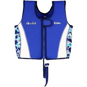 Kinder Schwimmweste Neopren Weste Schwimmjacke Jungen Mädchen Bademode Schwimmen Jacke, 4-6 Jahre