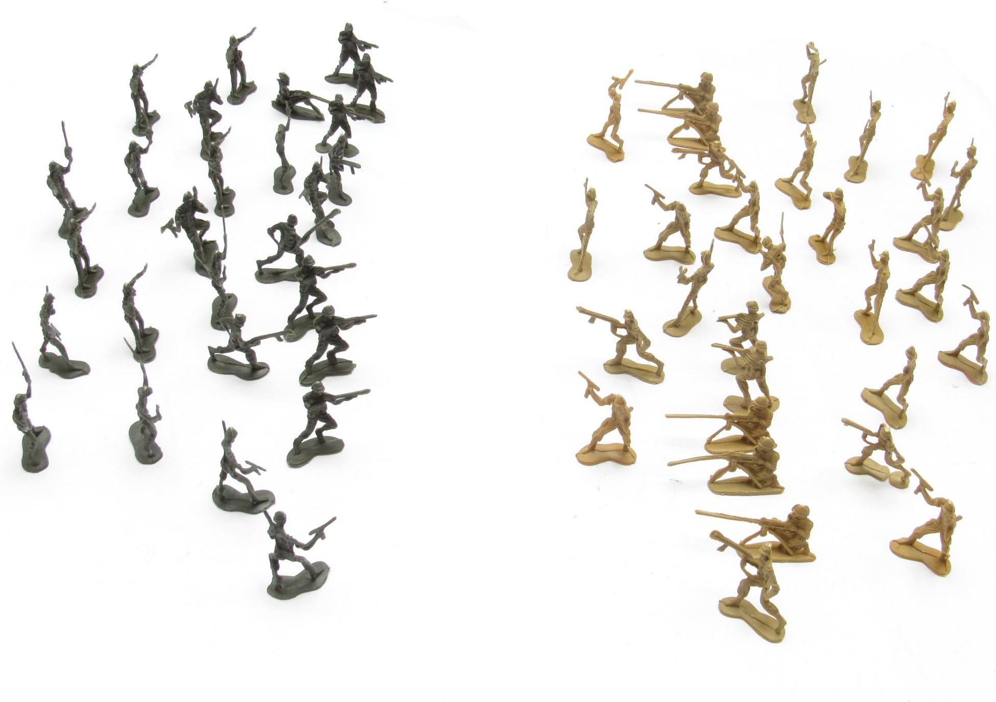 Toy Soldiers Army Men World War Combat Force Set Multi-Colour Soldier War Figure