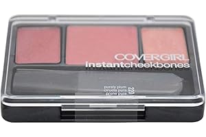 COVERGIRL Instant Cheekbones Contouring Blush Purely Plum 220, 0.29 Ounce Pan (packaging may vary)