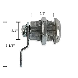 Leisure Coachworks 10 Pack 7/8" Keyed Camlock with