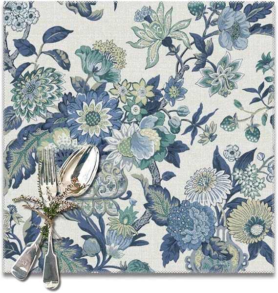 Waverly Global Chic Floral and Botanical Roll Placemats