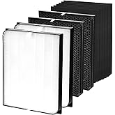 3500 Filter Replacement Set Compatible with AD3000/AD3500, 3500i, 3000M, 3000Pro Air Purifier (2 Efficiency Filter + 2 Carbon Filter + 6 Pre-Filters) 10-Pack