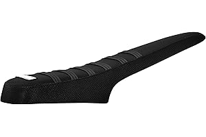 Enjoy Mfg Seat Cover - Compatible with Super73 Z-Series, Z1, ZX & Z Miami eBike #378 (Black w/Black Ribs)