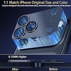SiHPuoy 2 Pack Camera Lens Protector for iPhone 17