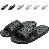 COZYAREA Shower Shoes Quick Dry Non-Slip Bathroom Slippers for Men Women Dorm Home Slides