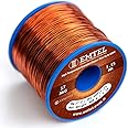 Emtel 17 AWG - 1 lb (161 feet) 99.9% Pure Copper Wire, Enameled Magnetic Wire for Motor, Transformer, Magnetic Coil, & Electroculture Gardening, Winding Magnet Wire - 220°C (428°F) Thermal Class