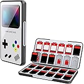 HEIYING Switch Game Card Case for Switch 2 /OLED / Lite,Custom Pattern Game Cards Holder with 24 Games Card Slots and 24 Micro SD Cards Slots for Easy to Carry